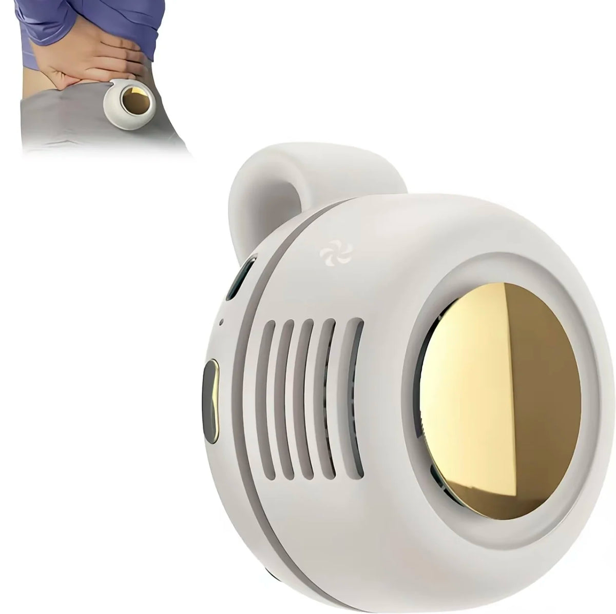 Mini ventilador manos libres de cintura