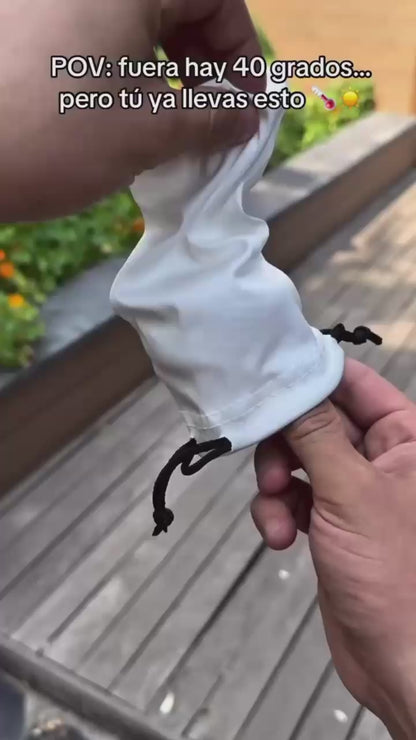 Mini ventilador manos libres de cintura